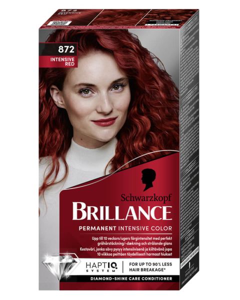 Schwarzkopf Brillance 872 Intense Red (U)
