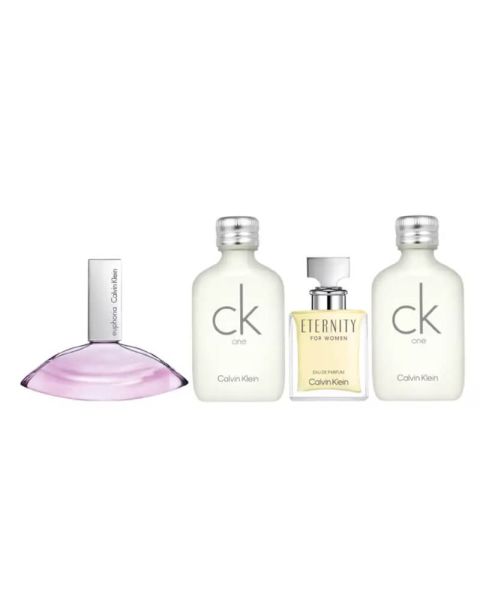 Calvin Klein Deluxe Fragrance Travel Collection For Women EDP/EDT Calvin Klein Deluxe Fragrance Travel Collection For Women EDP/EDT
