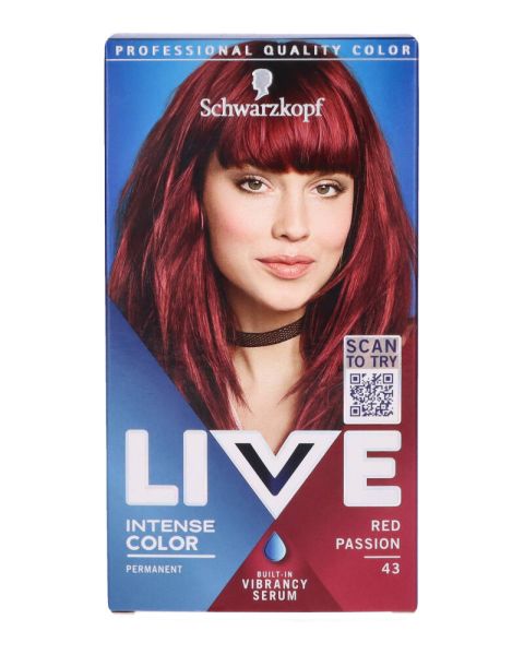 Schwarzkopf Live #43 Red Passion (U) Schwarzkopf Live #43 Red Passion (U)