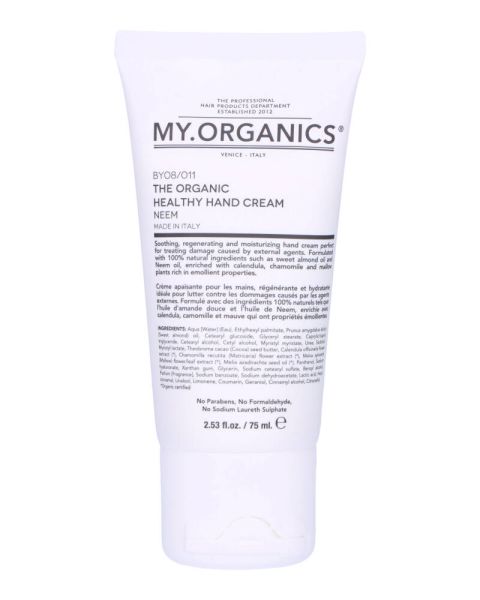 My.Organics The Organic Healty Hands Cream Neem
