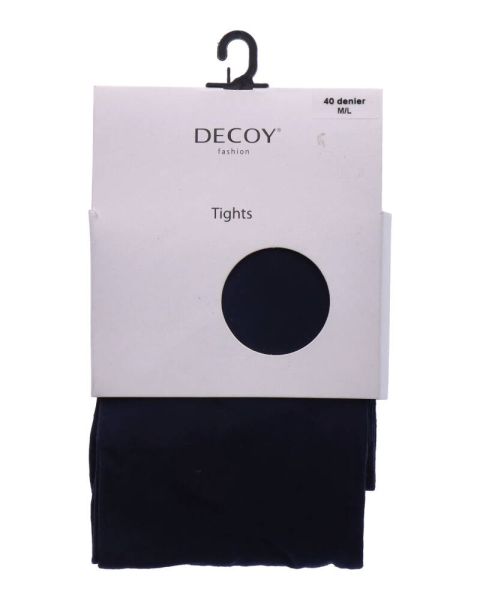 Decoy Fashion Tights (40 Den) Navy M/L Decoy Fashion Tights (40 Den) Navy M/L