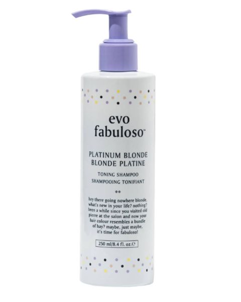 Evo Fabuloso Platinum Blonde Toning Shampoo Evo Fabuloso Platinum Blonde Toning Shampoo