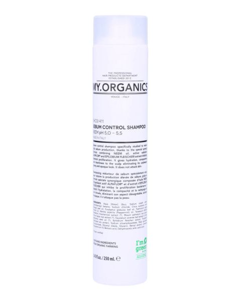 My.Organics The Organic Sebum Control Shampoo Neem And Lavender