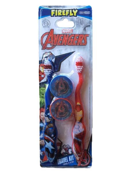 Marvel Avengers Travel Kit Toothbrushes (ab 3 Jahren) Marvel Avengers Travel Kit Toothbrushes (ab 3 Jahren)