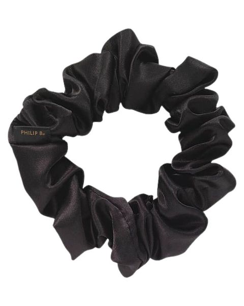 Philip B Classic Black Scrunchie