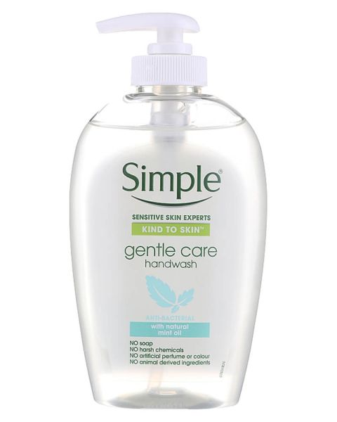Simple Gentle Care Anti-bacterial With Mint oil Hand Wash Simple Gentle Care Anti-bacterial With Mint oil Hand Wash
