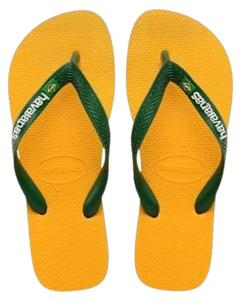 Havaianas Brasil Logo Flip-Flops BR 39/40 Havaianas Brasil Logo Flip-Flops BR 39/40