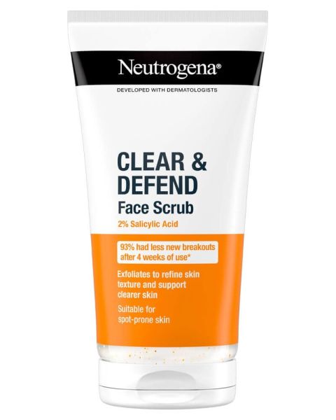 Neutrogena Clear & Defend Face Scrub Neutrogena Clear & Defend Face Scrub