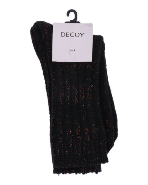 Decoy Sock Black with Gold shimmer 37-41 Decoy Sock Black with Gold shimmer 37-41