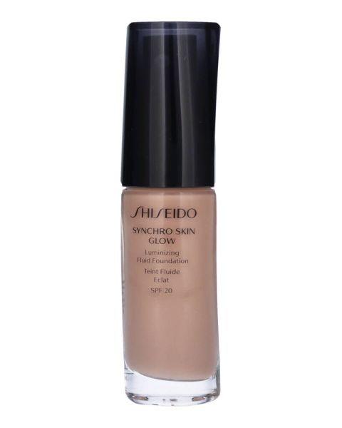 Shiseido Synchro Skin Glow Luminizing Fluid Foundation Rose 3 SPF 20 Shiseido Synchro Skin Glow Luminizing Fluid Foundation Rose 3 SPF 20