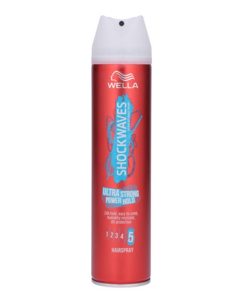 Wella Shockwaves Hairspray Ultra Strong Power Wella Shockwaves Hairspray Ultra Strong Power