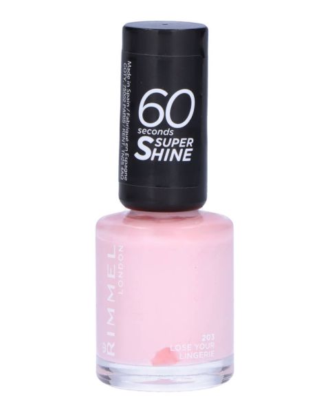 Rimmel London 60 Seconds Super Shine Neglelak 203 Lose Your Lingerie Rimmel London 60 Seconds Super Shine Neglelak 203 Lose Your Lingerie