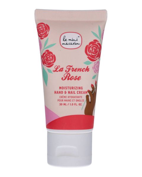 Le Mini Macaron Hand & Nail Cream French Rose