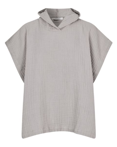 Lille Kanin Poncho Muslin Brown Smoke 1-3 years