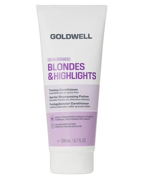 Goldwell Dualsenses Blondes & Highlights Toning Conditioner (Purple) Goldwell Dualsenses Blondes & Highlights Toning Conditioner (Purple)