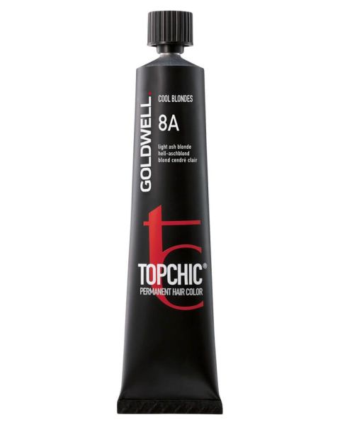 Goldwell Topchic 8A Light Ash Blonde Permanent Hair Color