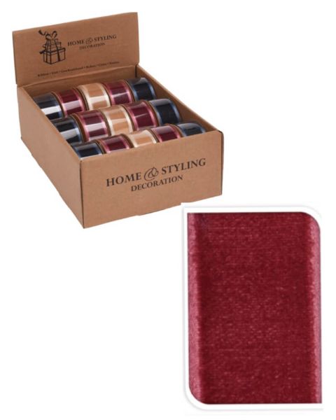 Excellent Houseware Rotes Velourband Excellent Houseware Rotes Velourband