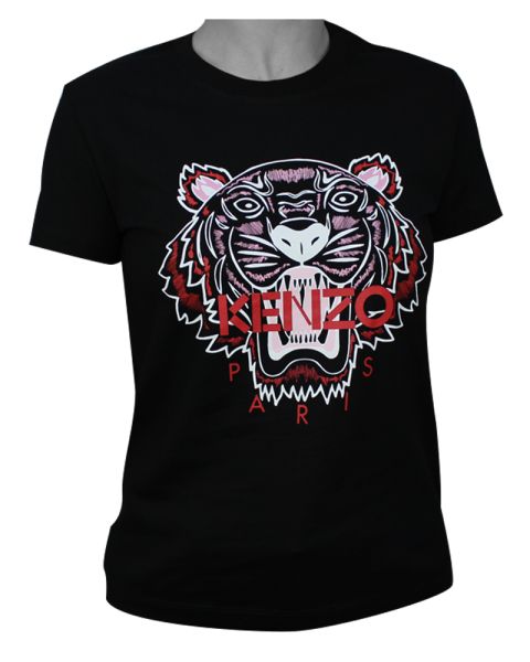 Kenzo Tiger Womans T-shirt Red M Kenzo Tiger Womans T-shirt Red M