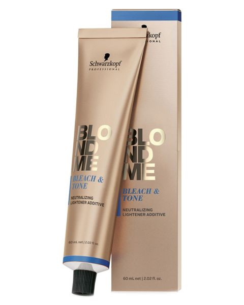 Schwarzkopf Blondme Bleach & Tone - Ash Additive Schwarzkopf Blondme Bleach & Tone - Ash Additive