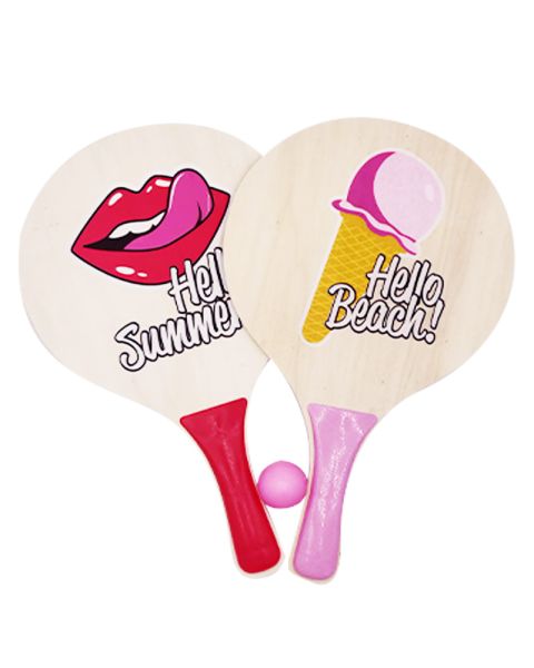 Fun & Games Strandtennis Set Pink
