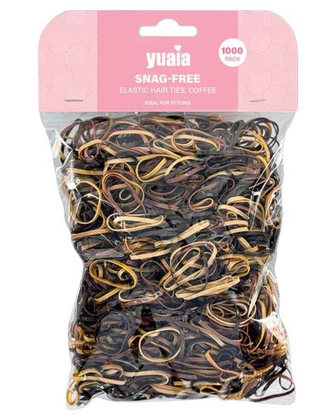 Yuaia Snag-free Elastic Hai Ties Coffee Yuaia Snag-free Elastic Hai Ties Coffee