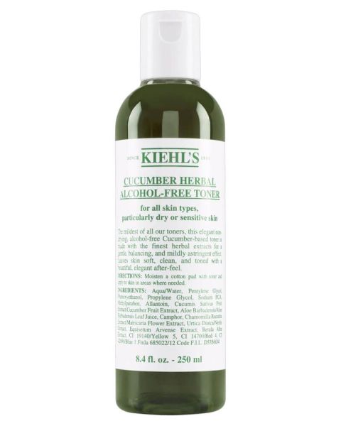 Kiehl's Cucumber Herbal AlcoholâFree Toner Kiehl's Cucumber Herbal AlcoholâFree Toner