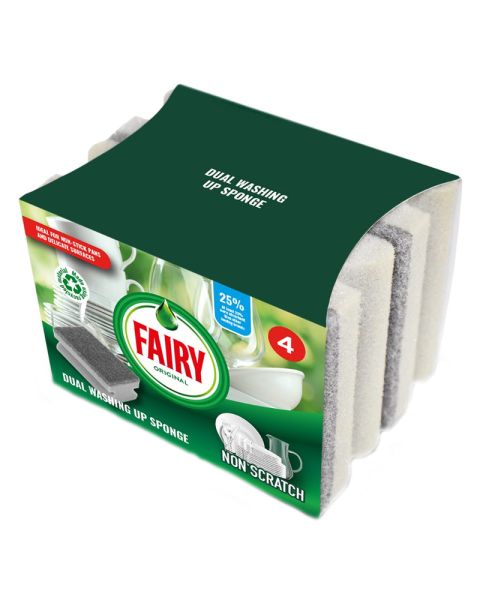Fairy Original Dual Non Scratch Sponge Scourer Fairy Original Dual Non Scratch Sponge Scourer