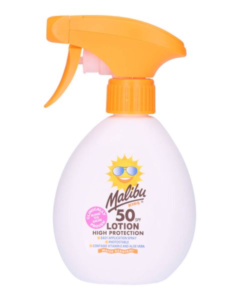 Malibu Kids Sun Lotion Spray SPF 50 (F) Malibu Kids Sun Lotion Spray SPF 50 (F)