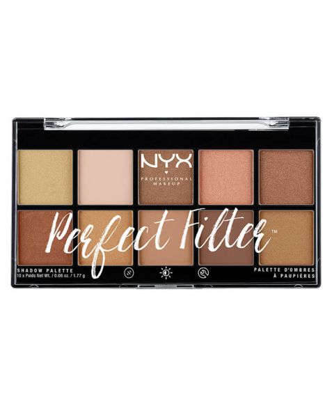 NYX Perfect Filter Shadow Palette - Golden Hour 01 NYX Perfect Filter Shadow Palette - Golden Hour 01