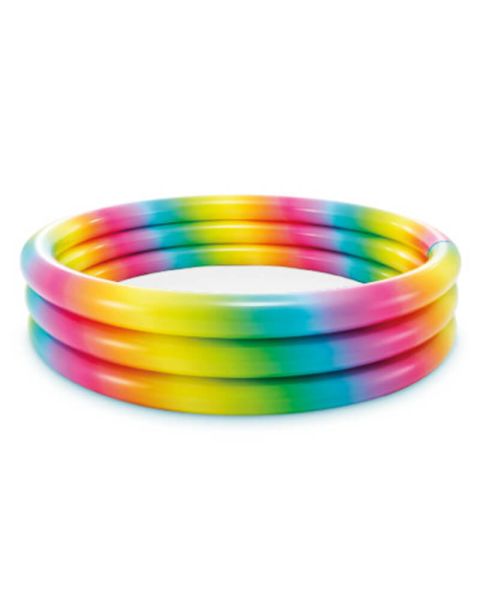 Intex Three Ring Pool Rainbow Ombre