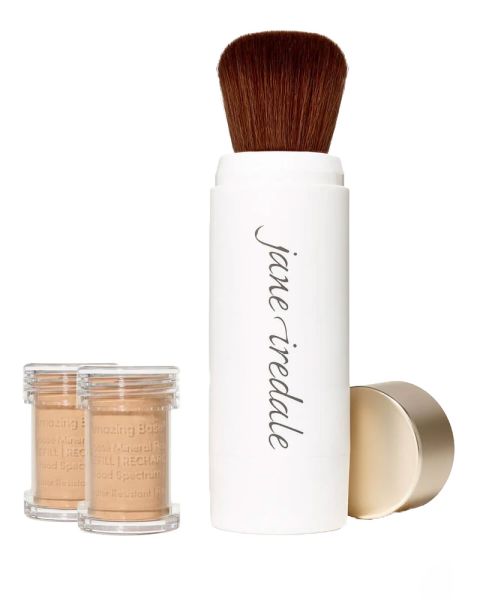 Jane Iredale - Amazing Base SPF 20 Refillable Brush - Suntan Jane Iredale - Amazing Base SPF 20 Refillable Brush - Suntan