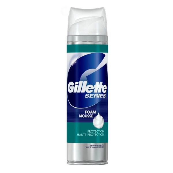 Gillette Series Foam - Med Mandelolie Gillette Series Foam - Med Mandelolie