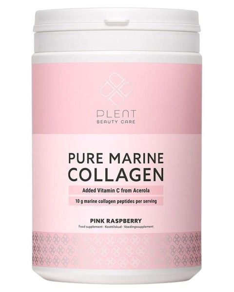Plent Beauty Care Pure Marine Collagen +C Pink Raspberry Plent Beauty Care Pure Marine Collagen +C Pink Raspberry