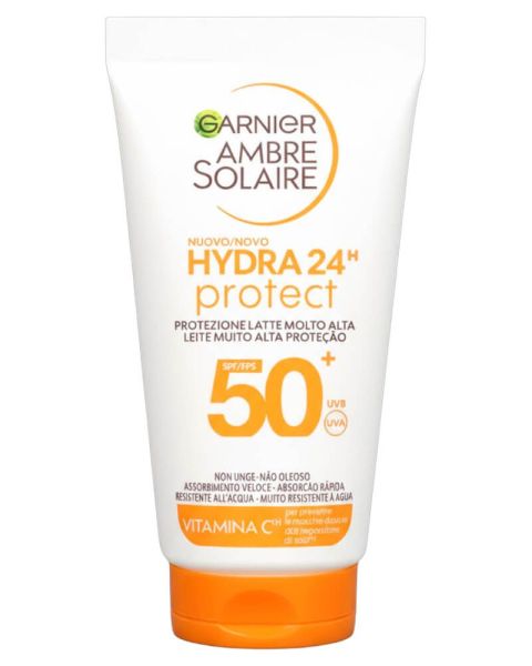 Garnier Hydra 24H Protect Latte Solare SPF 50+ Garnier Hydra 24H Protect Latte Solare SPF 50+
