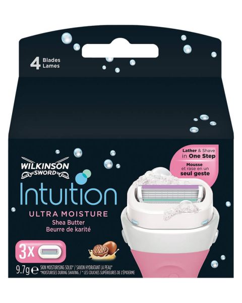 Wilkinson Sword - Intuition Blades Ultra Moisture Wilkinson Sword - Intuition Blades Ultra Moisture