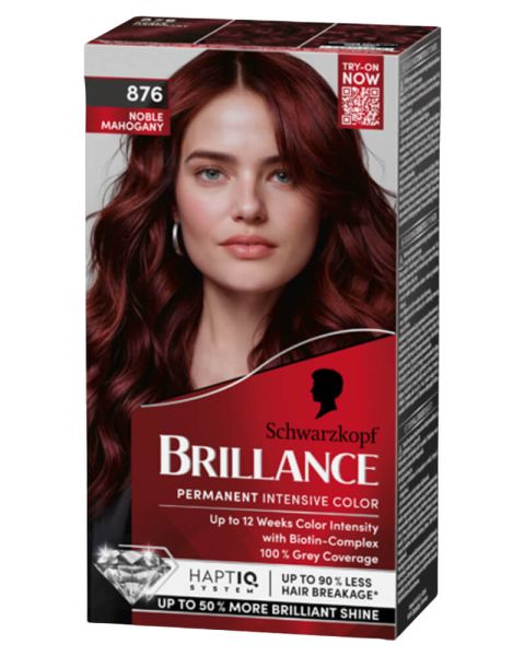 Schwarzkopf Brillance Noble Mahogany 876 Schwarzkopf Brillance Noble Mahogany 876