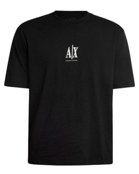 Armani Exchange T-shirt Sort Str. M
