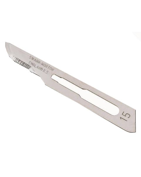Sibel Swan Morton Kirurgiske Knivblade Nr.15 Ref. 0029157 (Kasse)