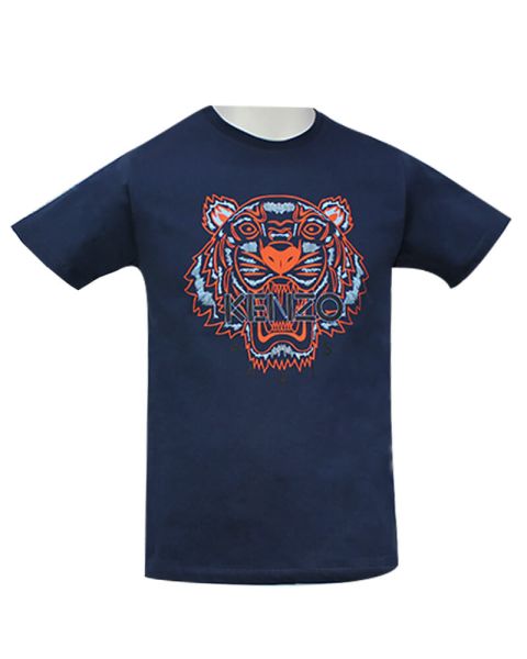 Kenzo Classic Tiger T-Shirt Blå L Kenzo Classic Tiger T-Shirt Blå L