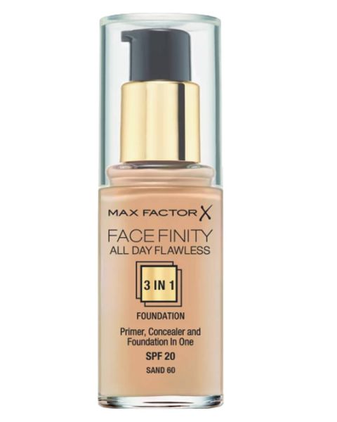 Max Factor Facefinity 3-in-1 Foundation Sand 60 Max Factor Facefinity 3-in-1 Foundation Sand 60