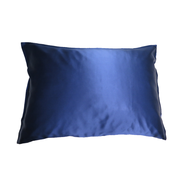Soft Cloud Mulberry Silk Pillowcase Navy