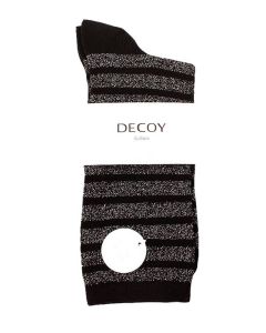 Decoy Sock Black with Silver Shimmer 37-41
