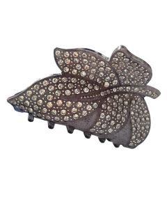 Everneed Mary Jean Haarspange mit Stein - Dark Jewel 