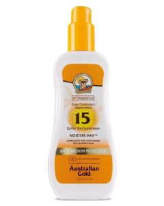 Australian Gold Spray Gel Sunscreen SPF 15 237 ml