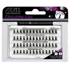 Ardell Double Up DuraLash Knotted - Medium Black  