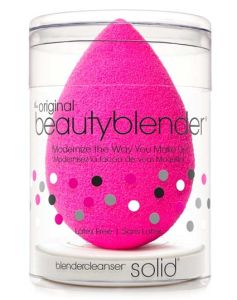 Beautyblender Pink + Mini Solid Cleanser 