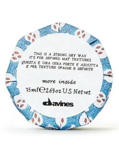 Davines More Inside - Strong Dry Wax 75 ml