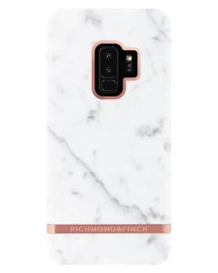 Richmond And Finch White Marble - Rose Samsung S9 PLUS Cover (U) 