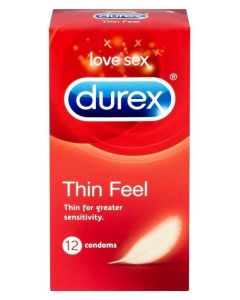 Durex Kondomer Thin Feel - 12 Condoms  