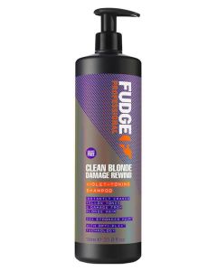 Fudge Clean Blonde Damage Rewind Violet-Toning Shampoo 1000 ml